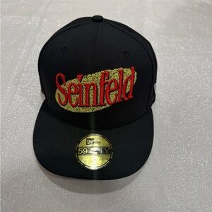 New Era Black and Red Seinfeld Hat